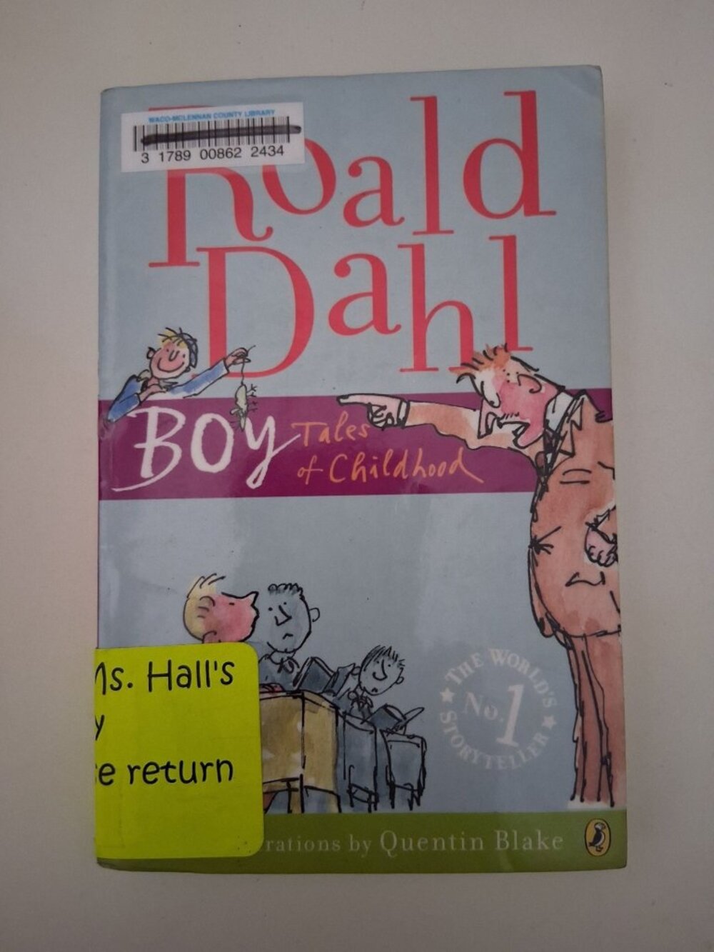 Boy Tales of Childhood by Roald Dahl Paperback Book